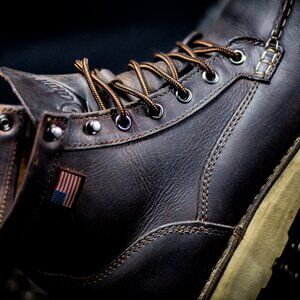 Danner Bull Run Size 9.5 Brown Workboots